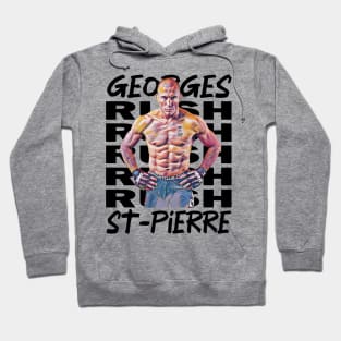 Georges Rush St Pierre Hoodie